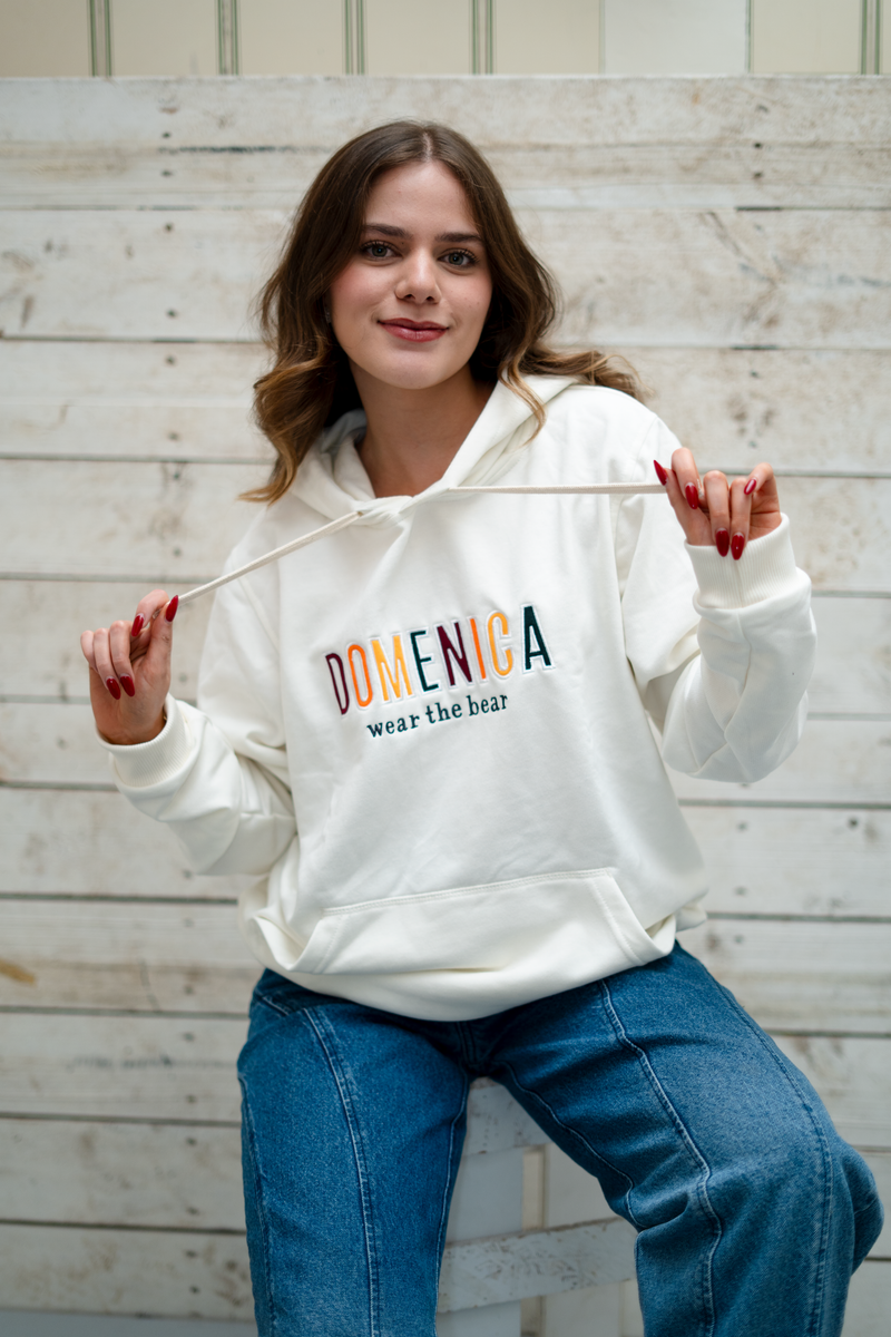 HOODIE DOMENICA ARCOIRIS - UNISEX