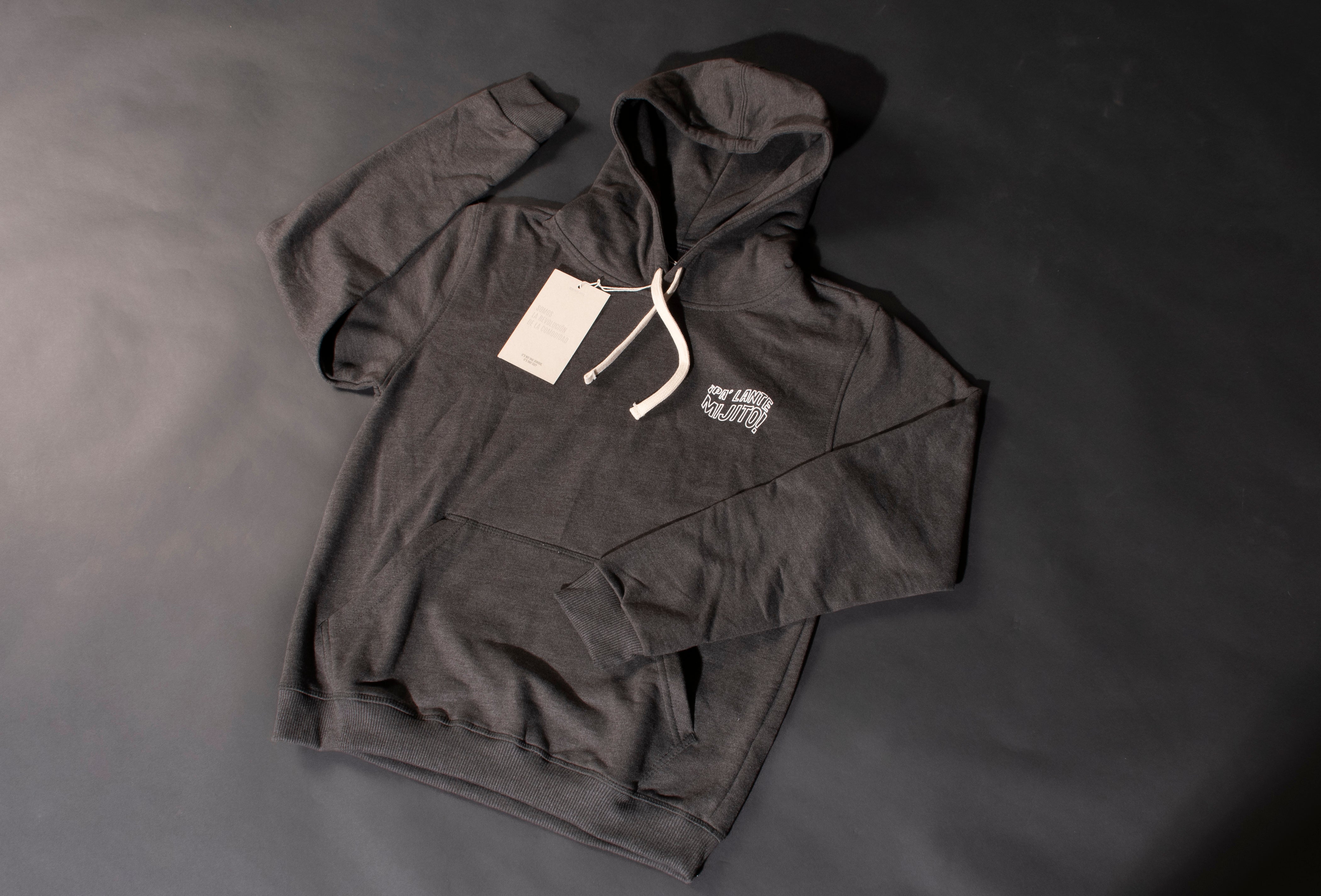 HOODIE GRIS GO RIGO GO X DOMENICA - UNISEX-3