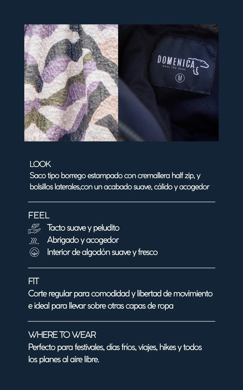 SACO OVEJERO ILUSTRADO MONTAÑAS - UNISEX-7