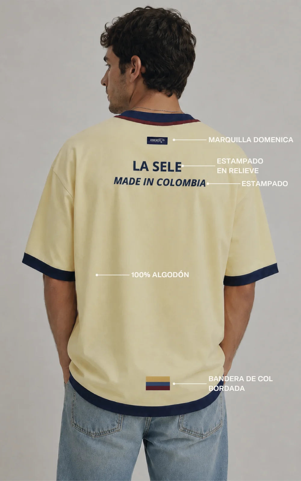 TSHIRT LA SELE AMARILLA - UNISEX-4