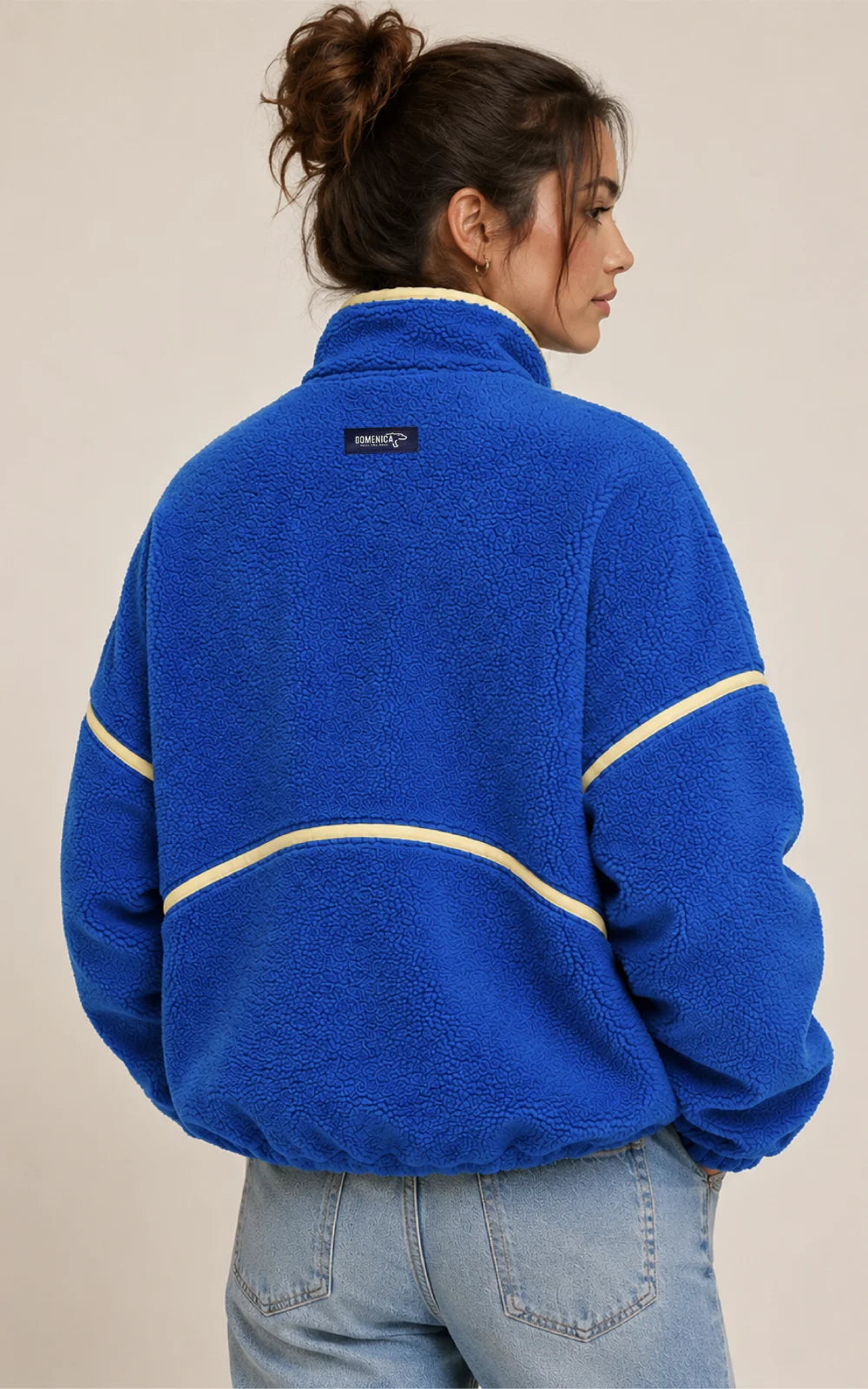 SACO OVEJERO LA SELE BOXY AZUL - UNISEX-4