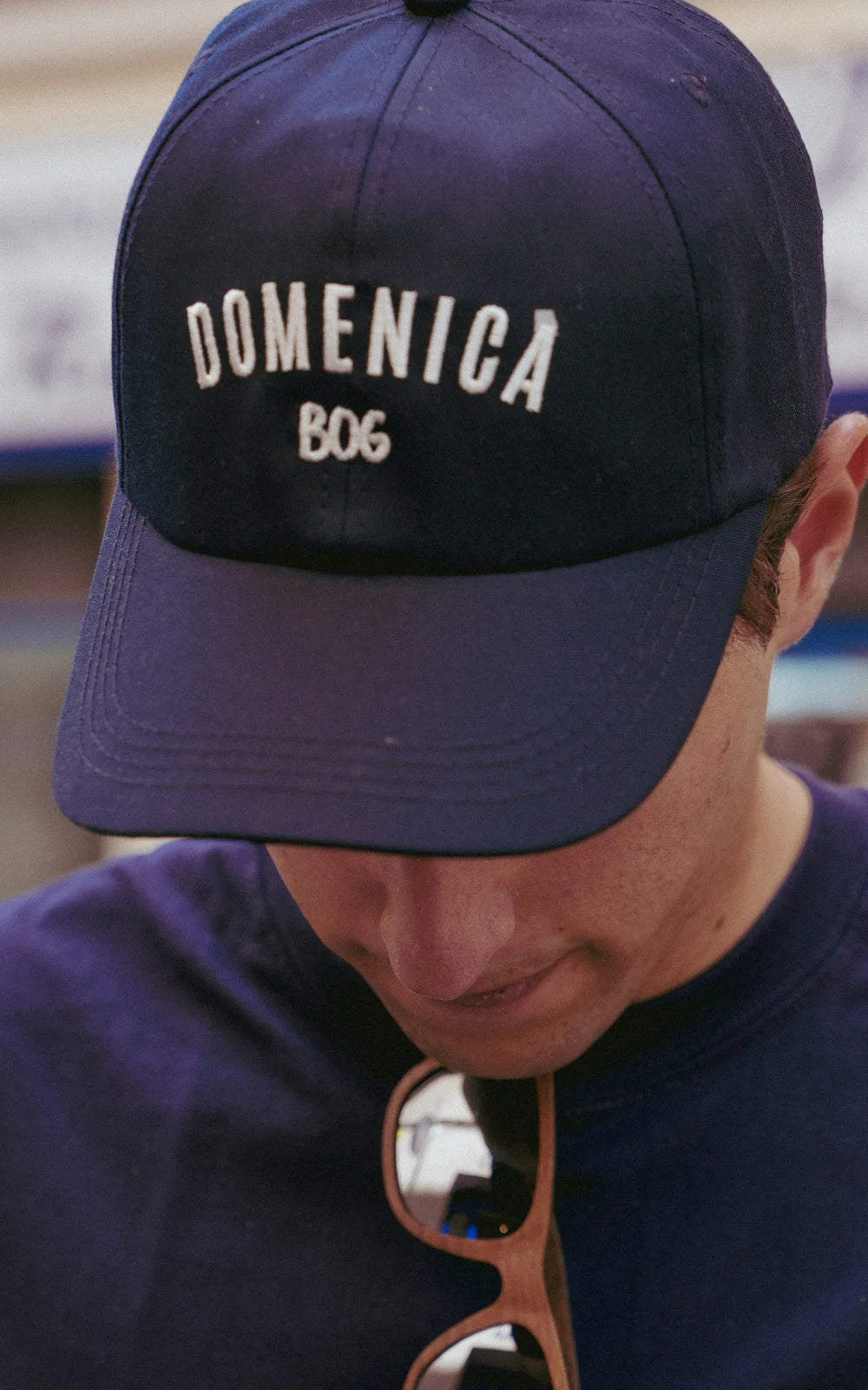 GORRA DOMENICA BOG AZUL OSCURO - UNISEX-6
