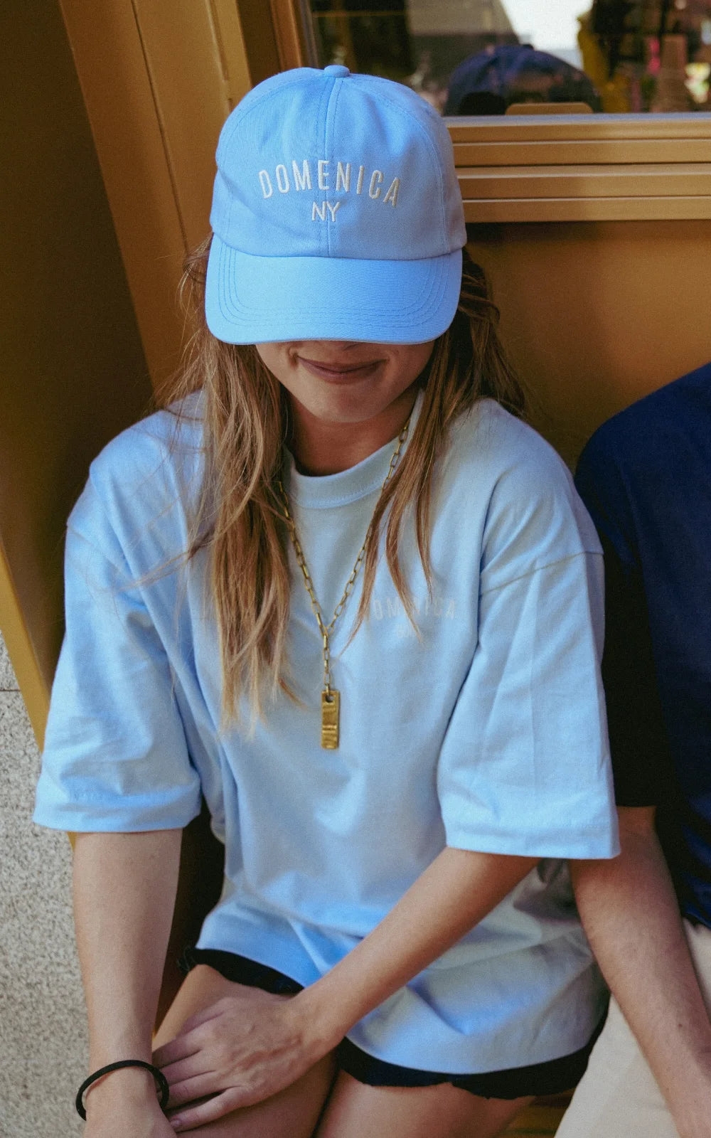 GORRA DOMENICA NY AZUL CLARO - UNISEX