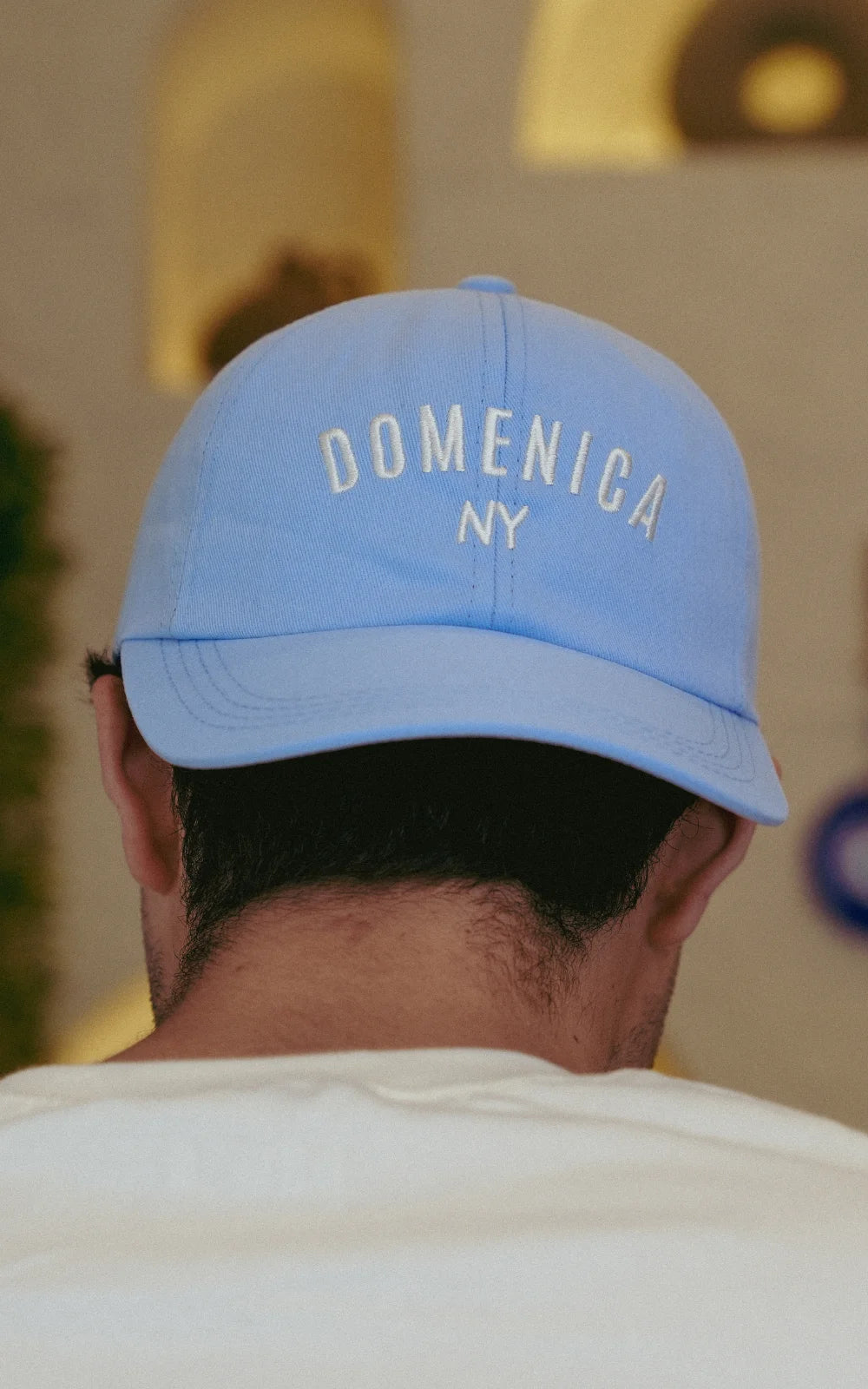 GORRA DOMENICA NY AZUL CLARO - UNISEX-3