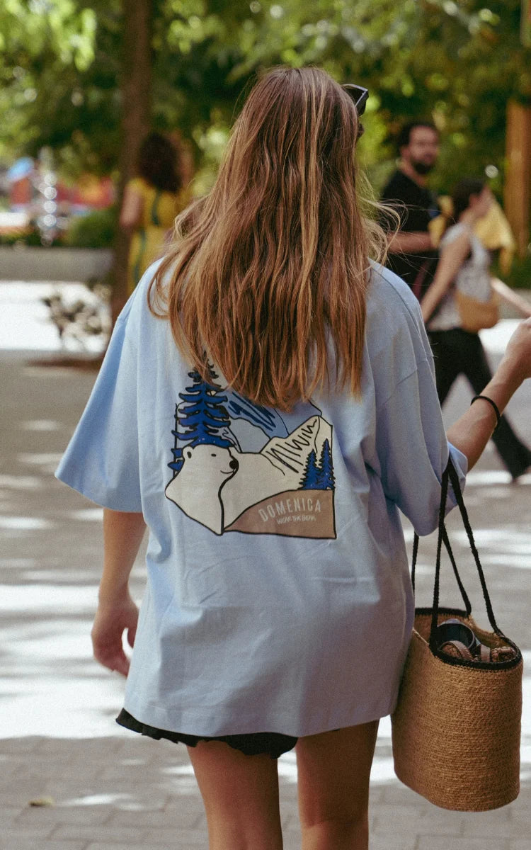 CAMISETA BOG AZUL CLARO - UNISEX