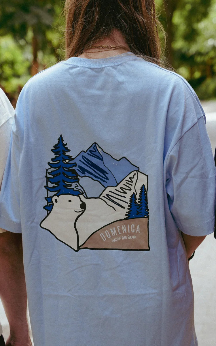CAMISETA BOG AZUL CLARO - UNISEX-3