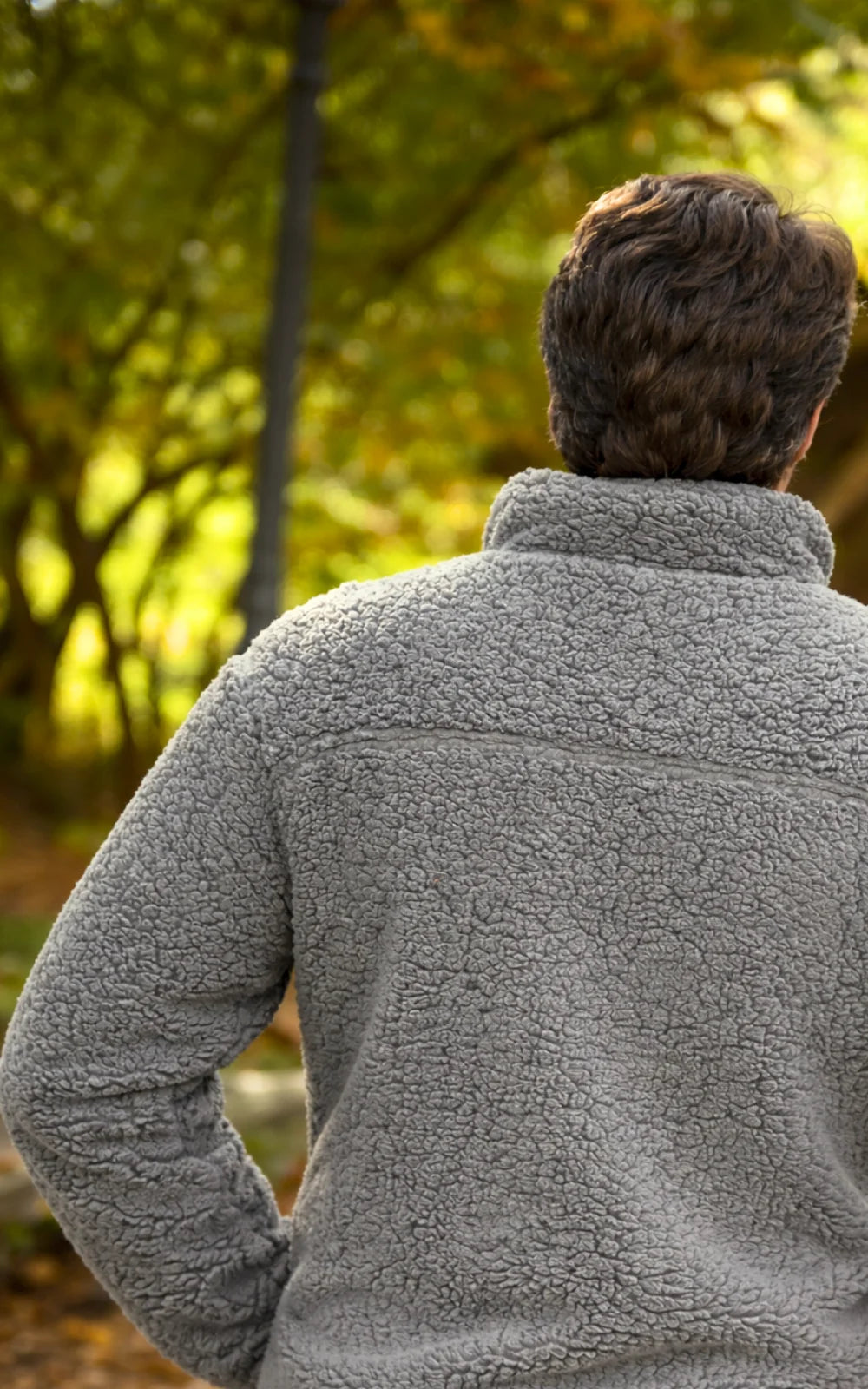 SACO OVEJERO GRIS - UNISEX