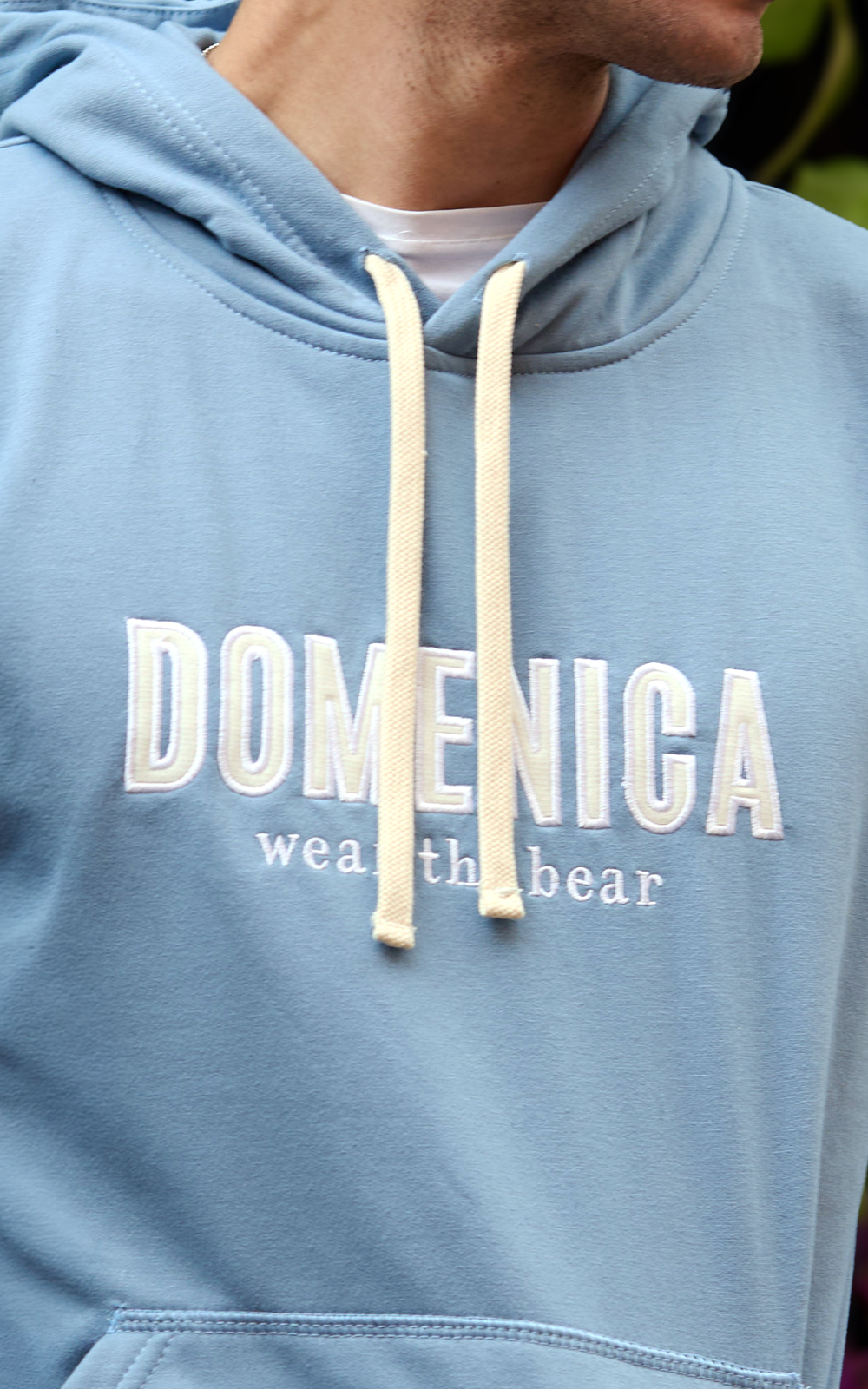 HOODIE DOMENICA AZUL CIELO - UNISEX-5