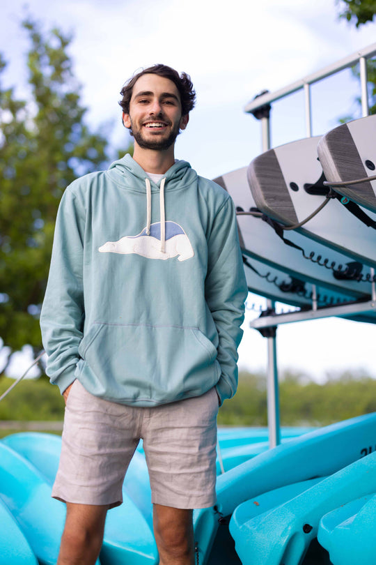 HOODIE VERDE OSO - UNISEX