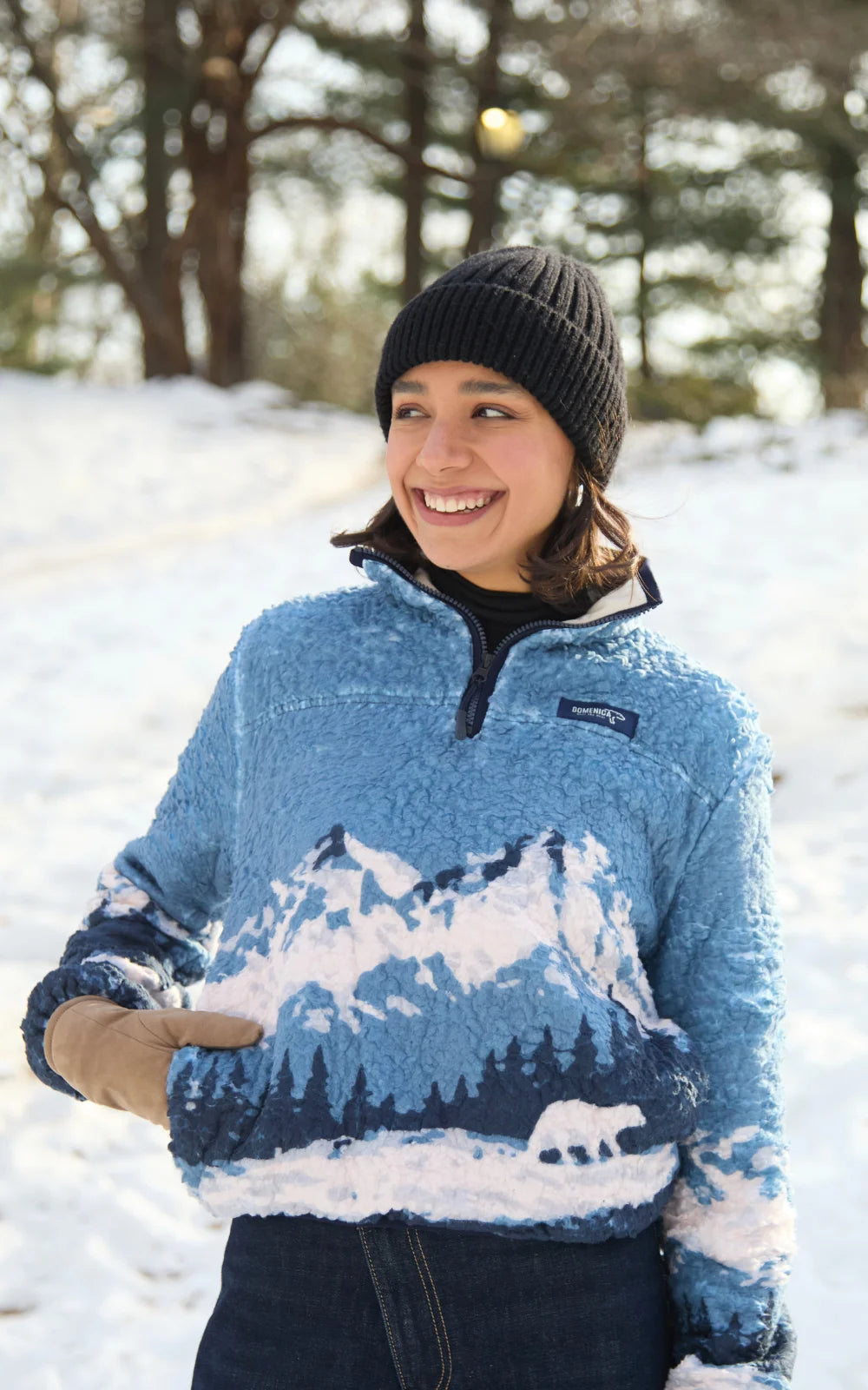 SACO OVEJERO DE OSO AZUL CLARO - UNISEX