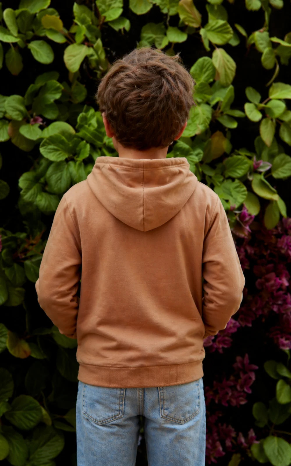 HOODIE DOMENICA ALMENDRA - NIÑOS-3