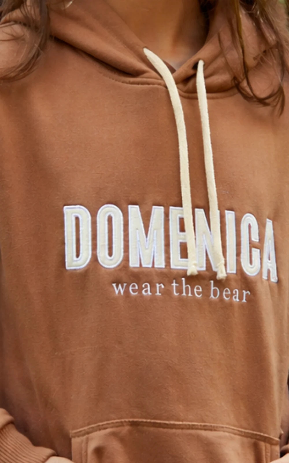 HOODIE DOMENICA ALMENDRA - NIÑOS-5