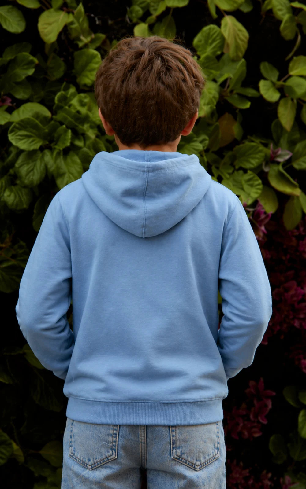 HOODIE DOMENICA AZUL CIELO - NIÑOS-2
