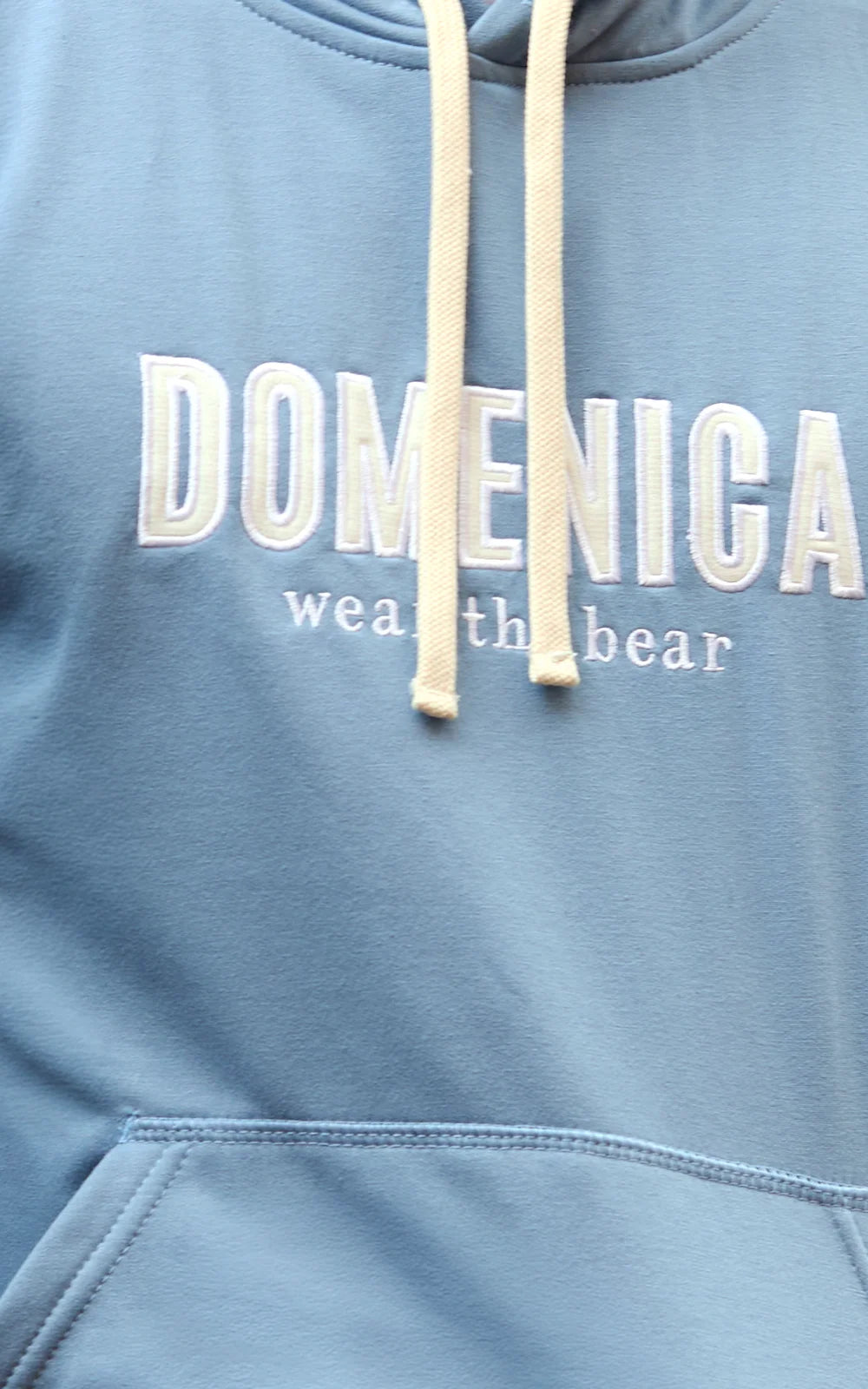 HOODIE DOMENICA AZUL CIELO - NIÑOS-5