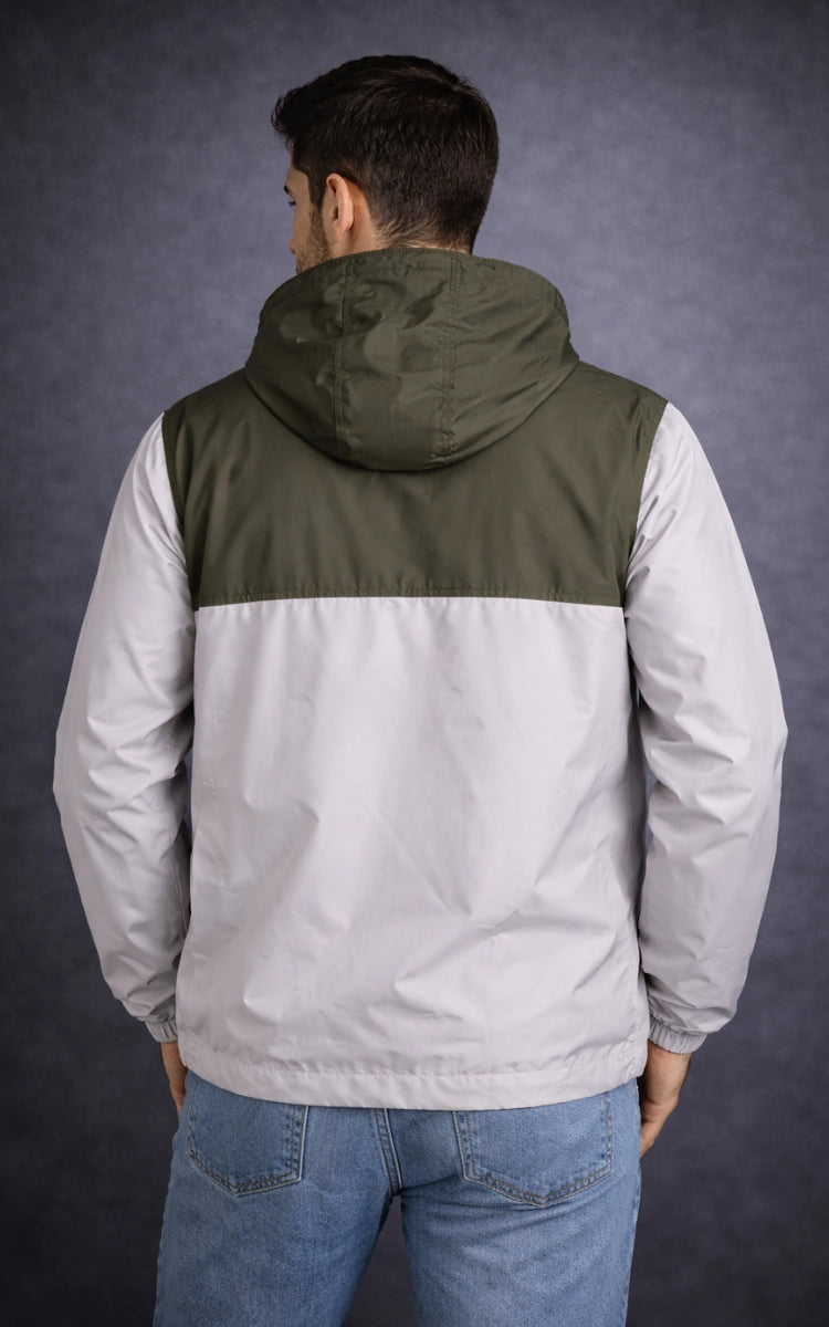 CHAQUETA ROMPEVIENTOS VERDE UNISEX