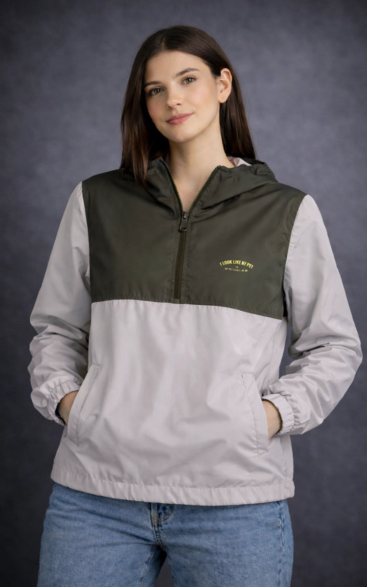 CHAQUETA ROMPEVIENTOS VERDE UNISEX-3