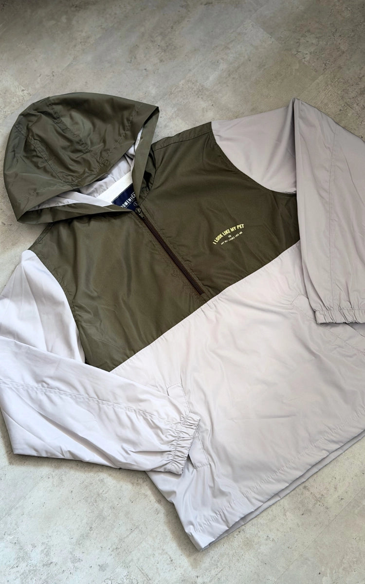 CHAQUETA ROMPEVIENTOS VERDE UNISEX-4