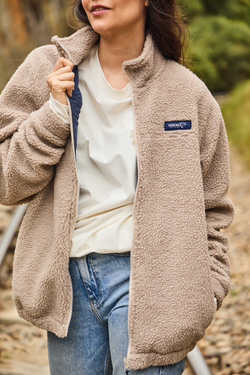 SACO OVEJERO BEIGE - UNISEX