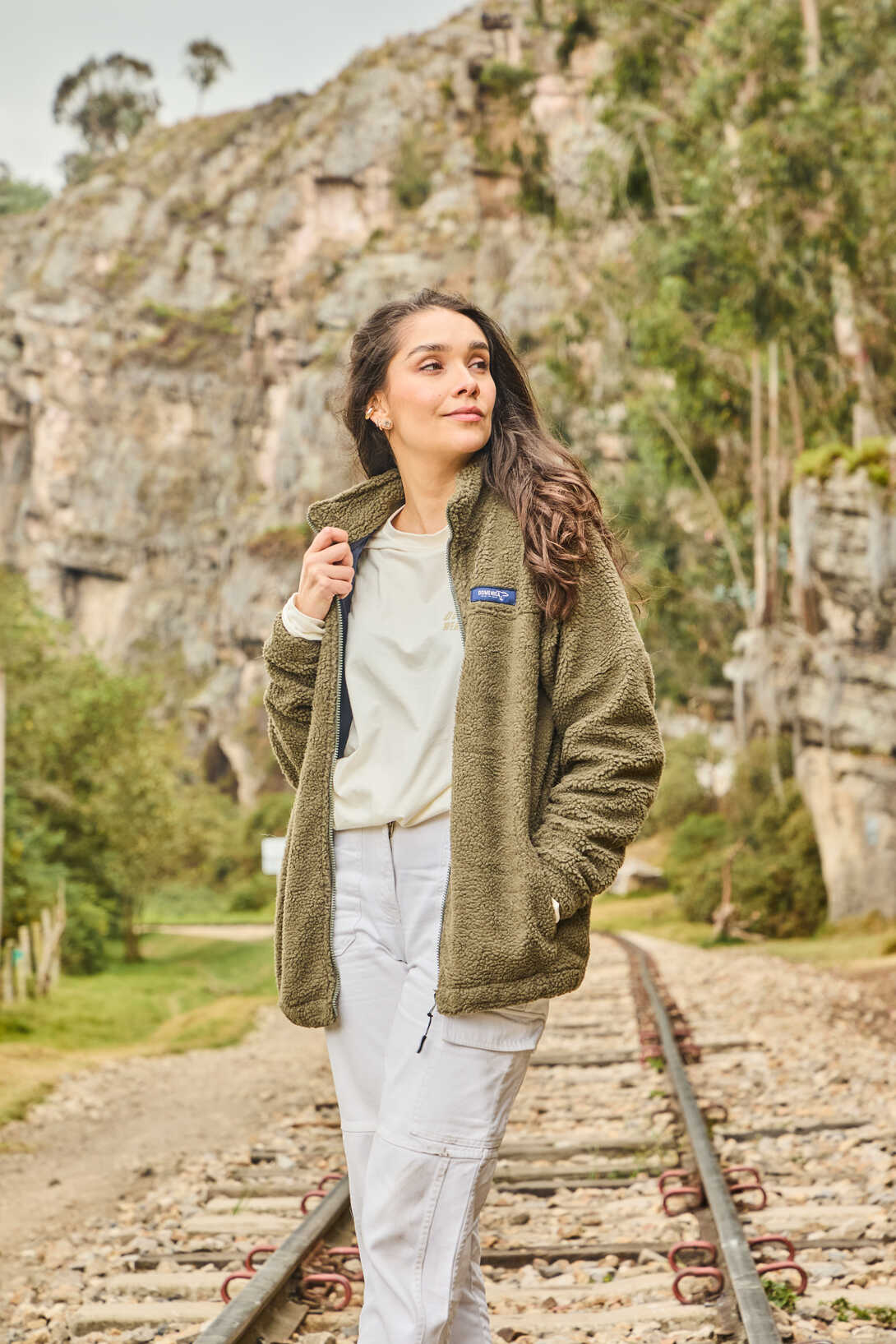 SACO OVEJERO VERDE - UNISEX-4