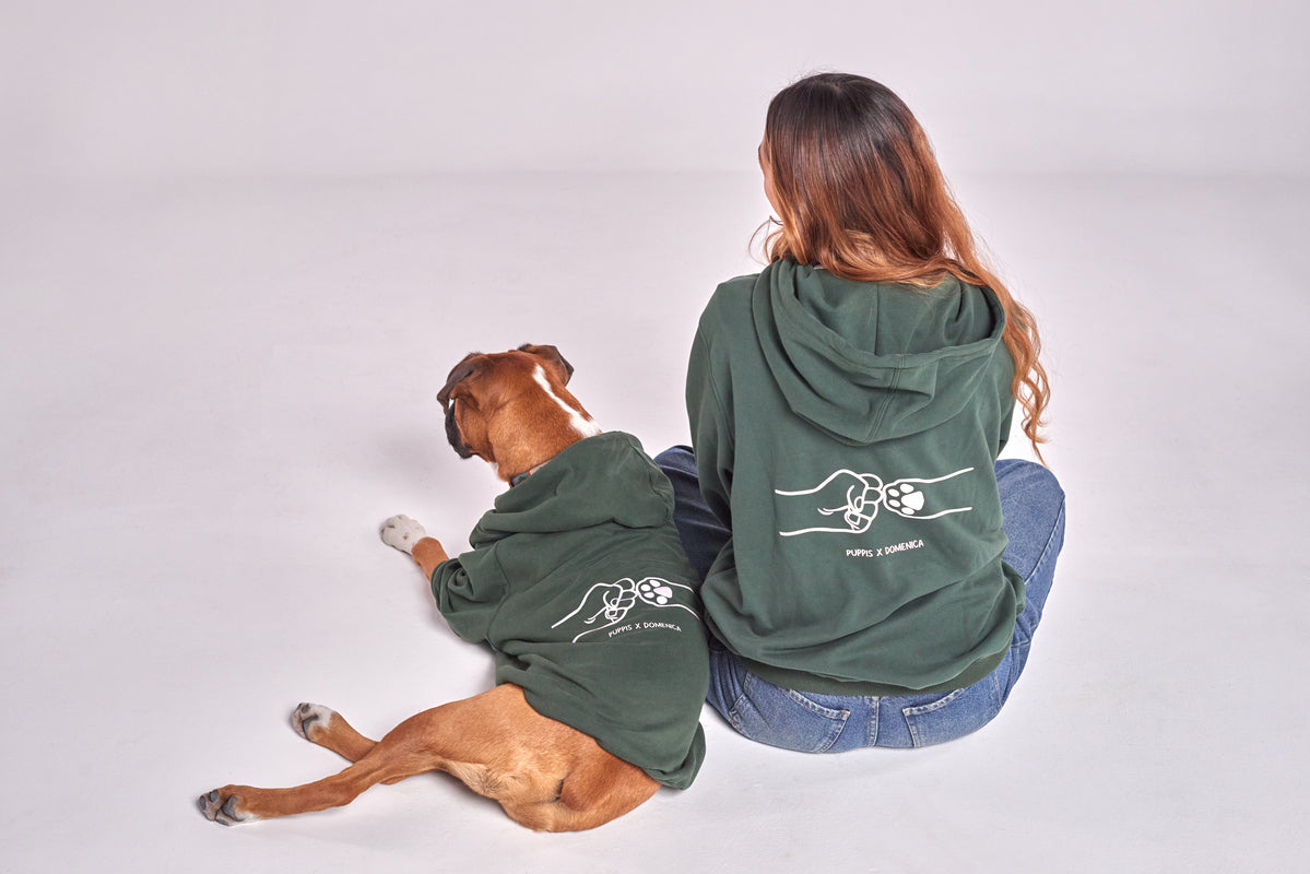 HOODIE VERDE UNISEX