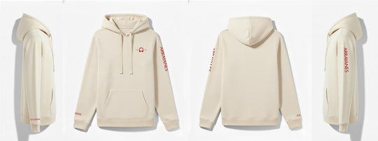 HOODIE CREMA ARRAYANES - UNISEX