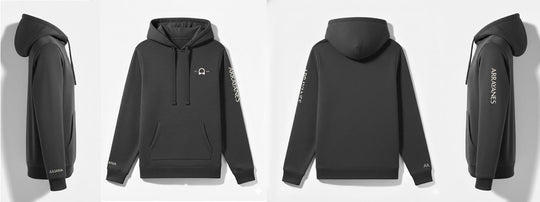 HOODIE GRIS ARRAYANES - UNISEX