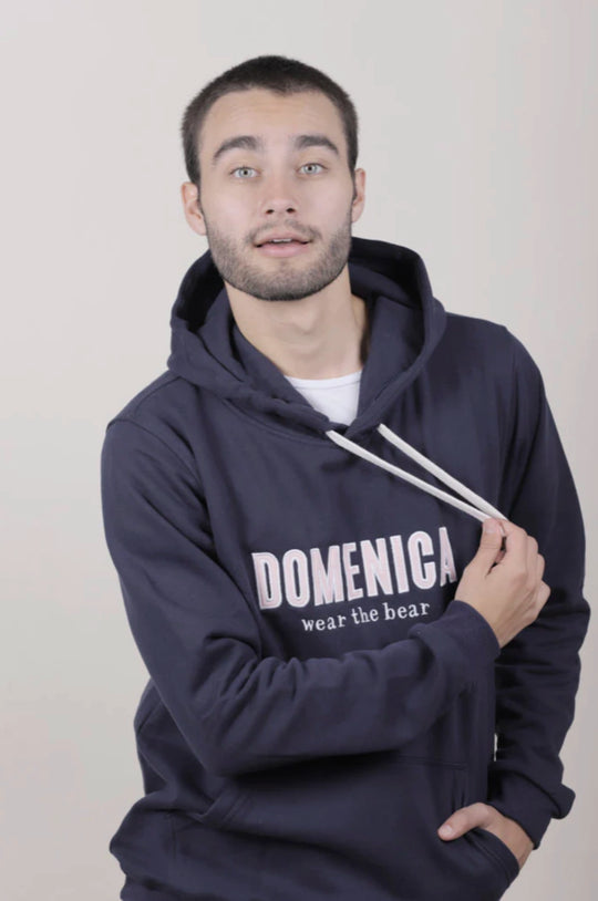 HOODIE DOMENICA AZUL - UNISEX