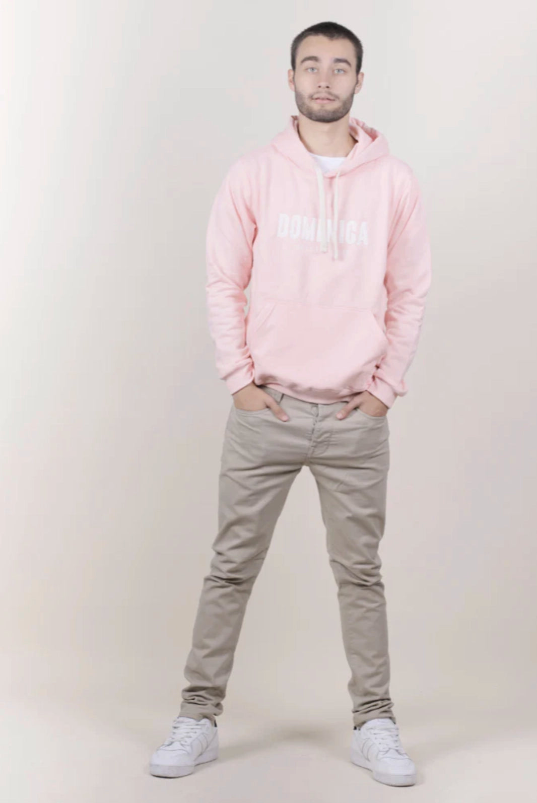 HOODIE DOMENICA ROSADO - UNISEX-4