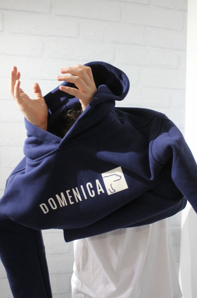 HOODIE OSO AZUL OVERSIZED - UNISEX