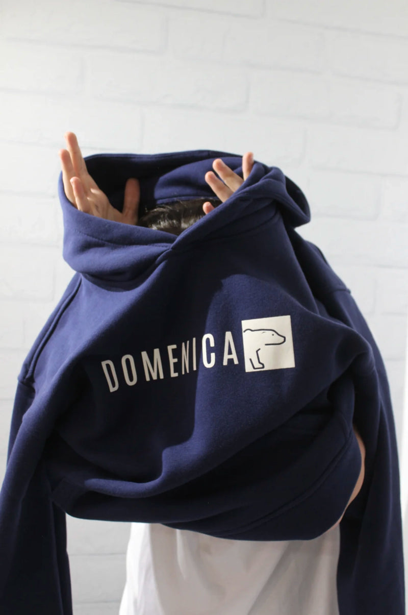 HOODIE OSO AZUL OVERSIZED - UNISEX