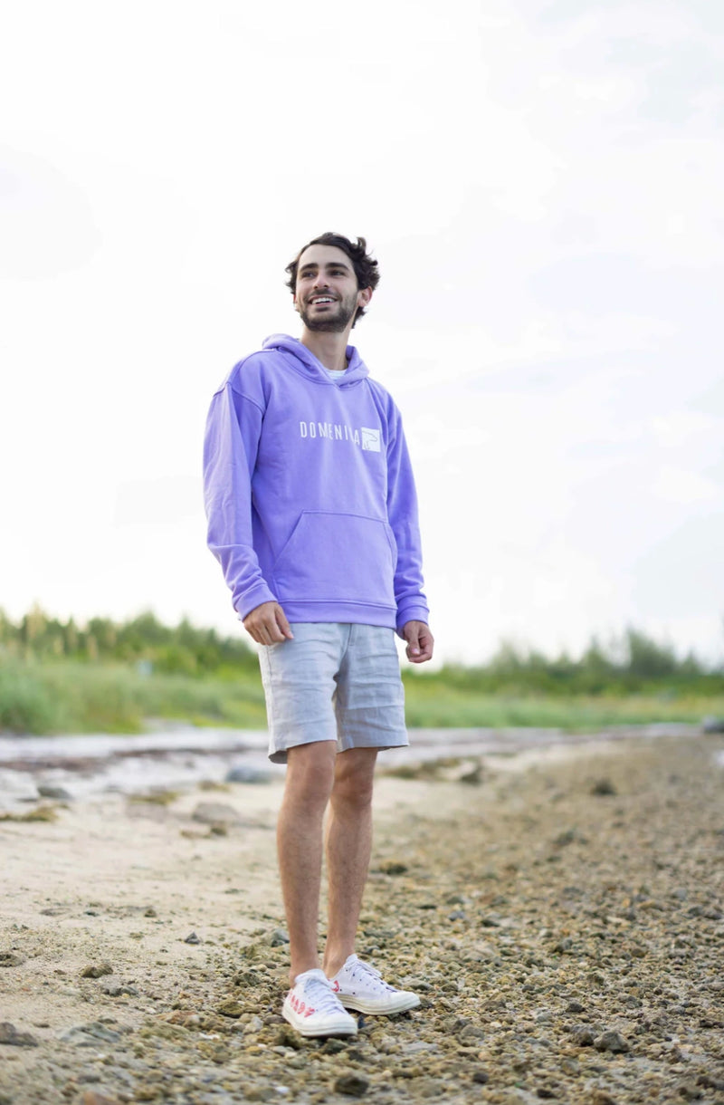 HOODIE OSO MORADO OVERSIZED - UNISEX