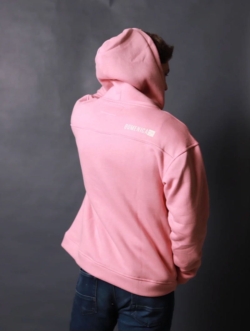 HOODIE OSO ROSADO OVERSIZED- UNISEX