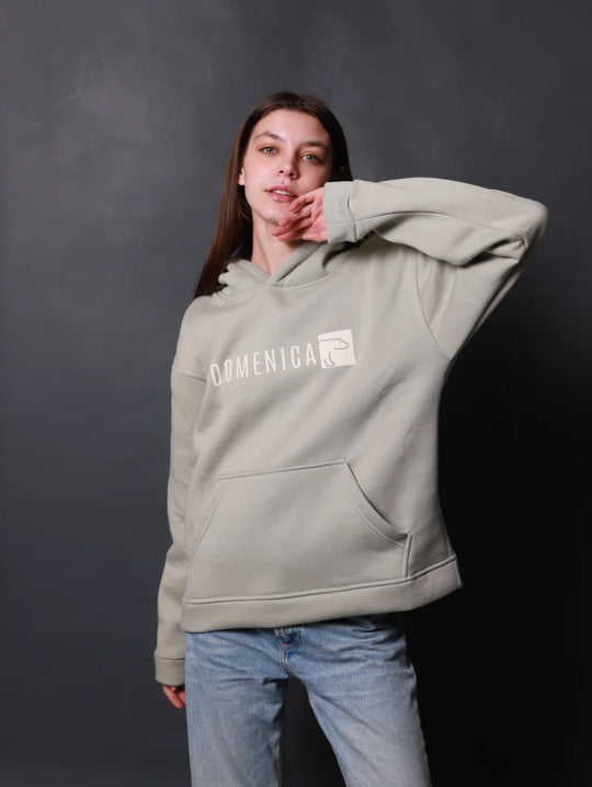 HOODIE OSO VERDE OVERSIZED - UNISEX