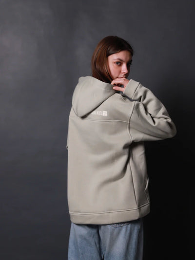 HOODIE OSO VERDE OVERSIZED - UNISEX