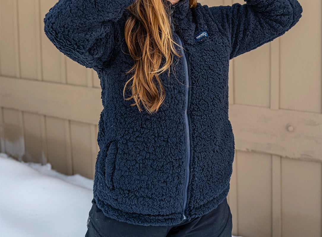 SACO OVEJERO AZUL - UNISEX