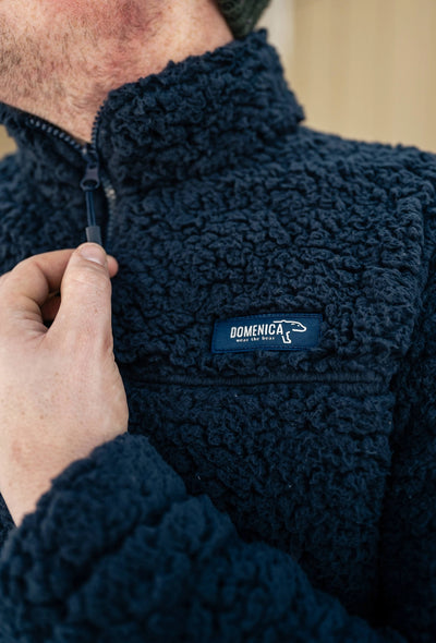 SACO OVEJERO AZUL - UNISEX