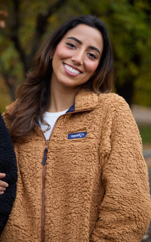 SACO OVEJERO CARAMELO - UNISEX