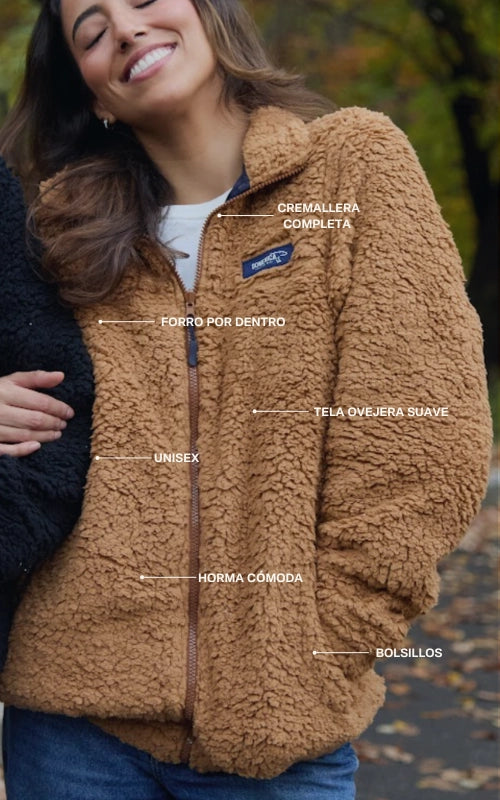 SACO OVEJERO CARAMELO - UNISEX