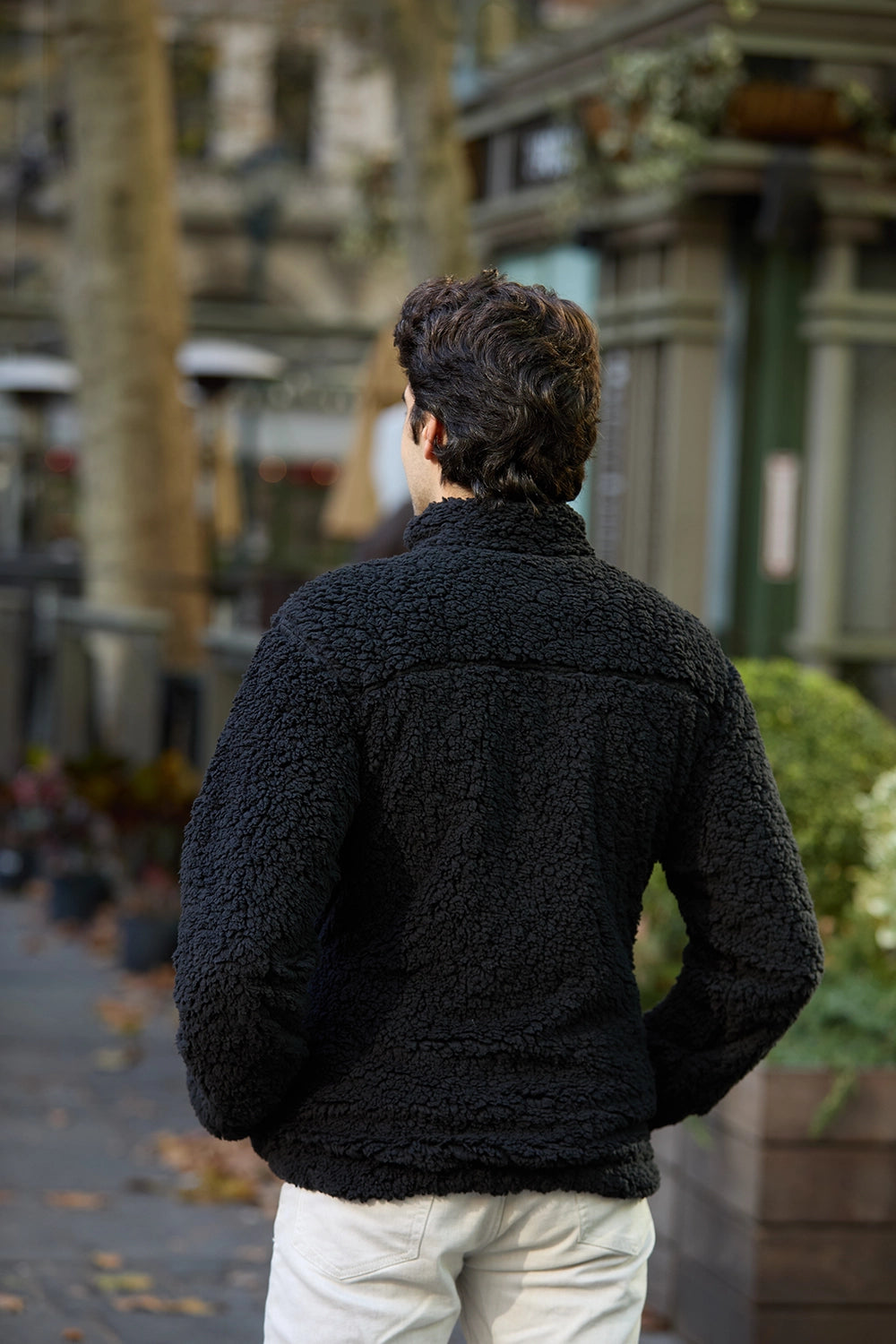 SACO OVEJERO NEGRO - UNISEX-3