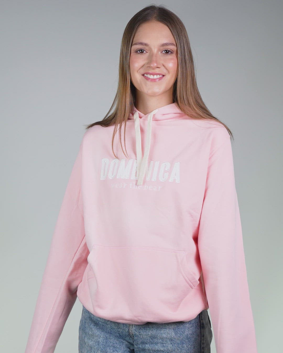 HOODIE DOMENICA ROSADO - UNISEX-6