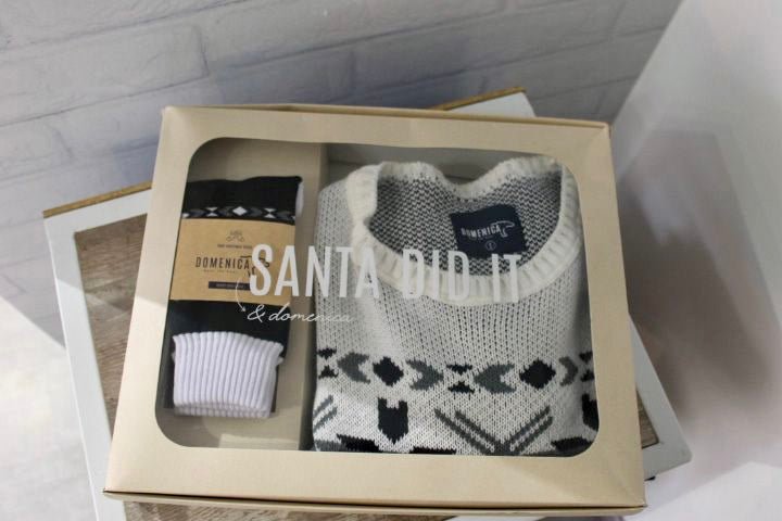 COMBO SWEATER + MEDIAS - DISEÑO CLASSIC