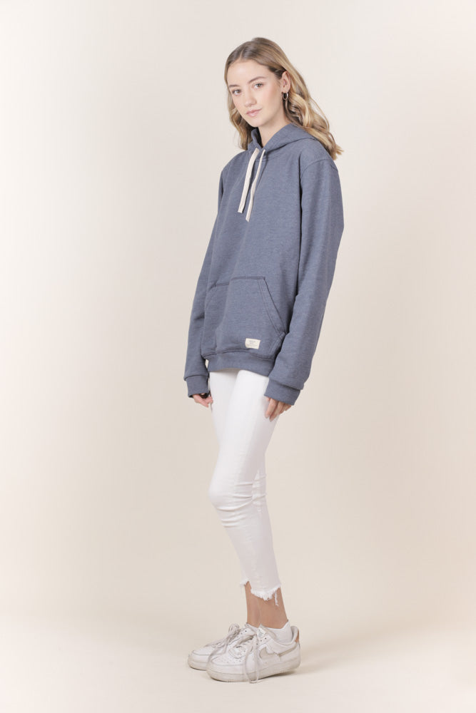 HOODIE AZUL UNISEX- BÁSICO-4