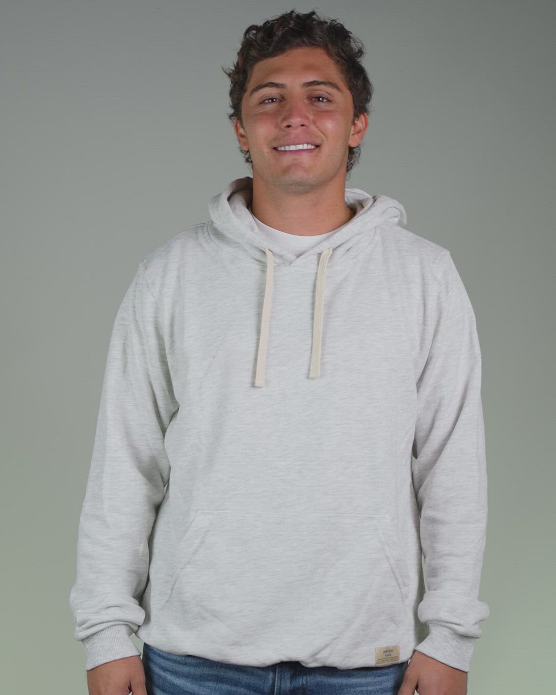 HOODIE GRIS CLARO UNISEX - BÁSICO-6