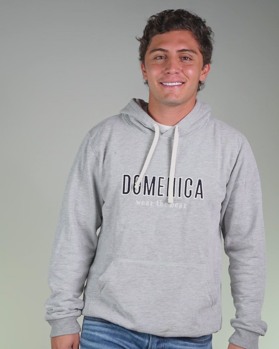 HOODIE DOMENICA GRIS - UNISEX-6